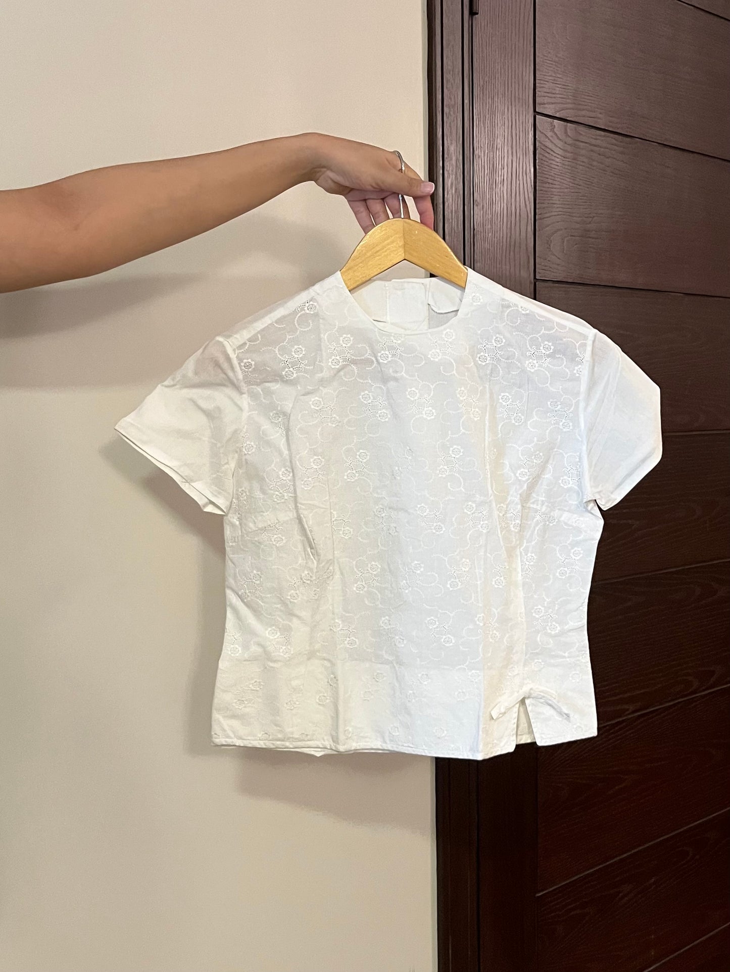 Mandarin embroidered