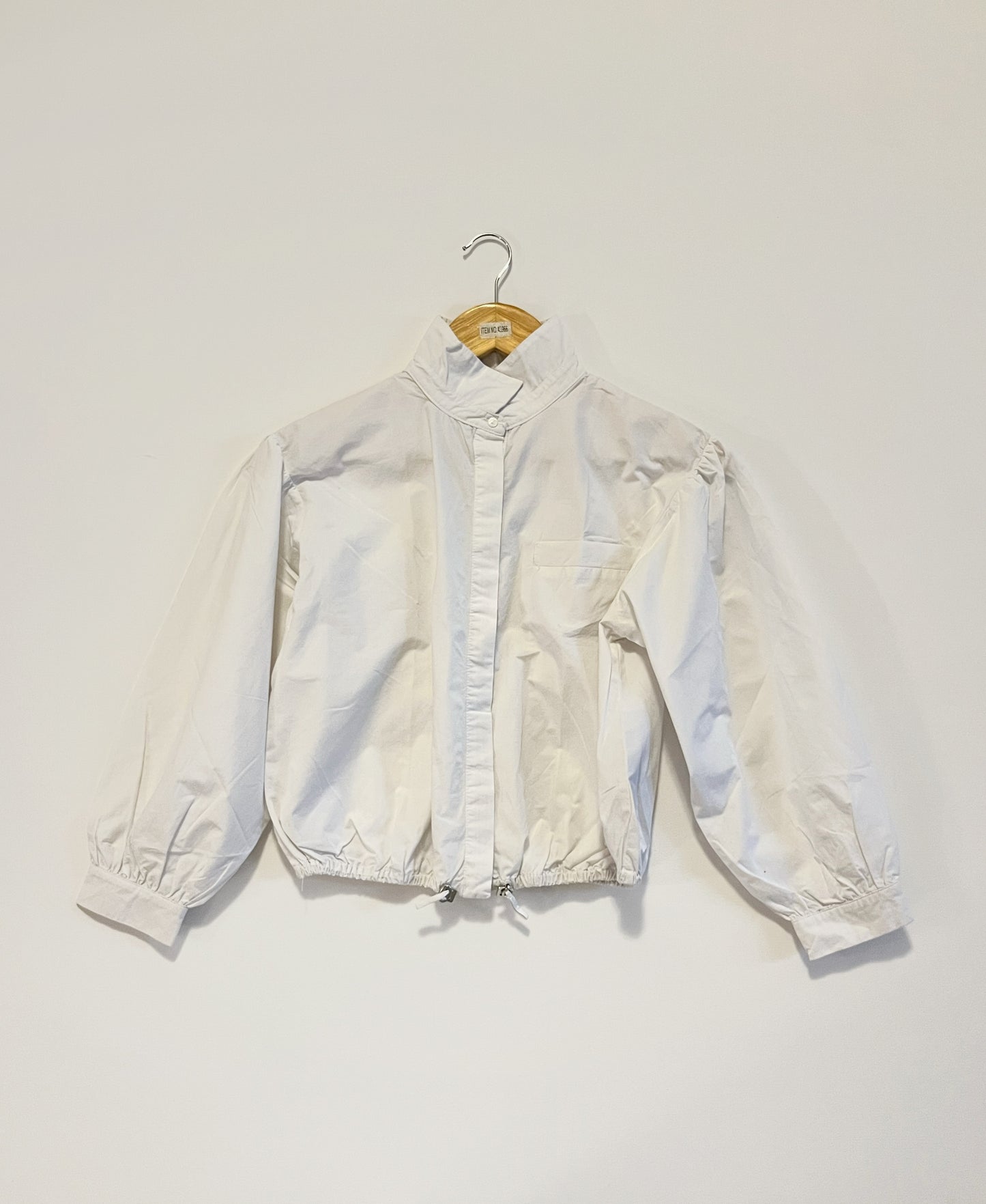 White button down