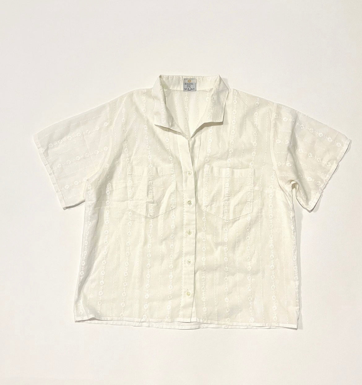 White Button down