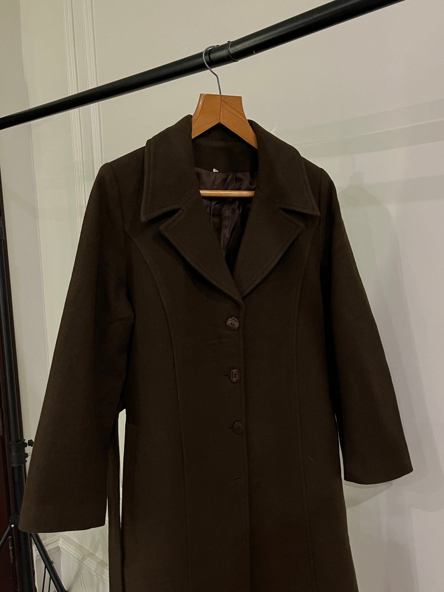 Brown long coat