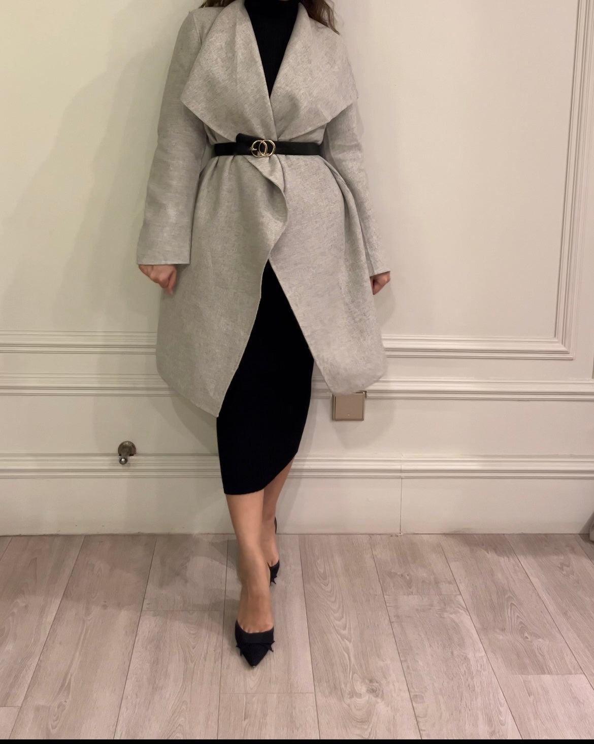 Grey coat