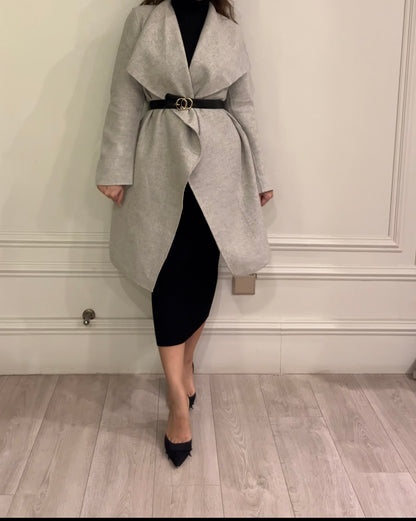 Grey coat