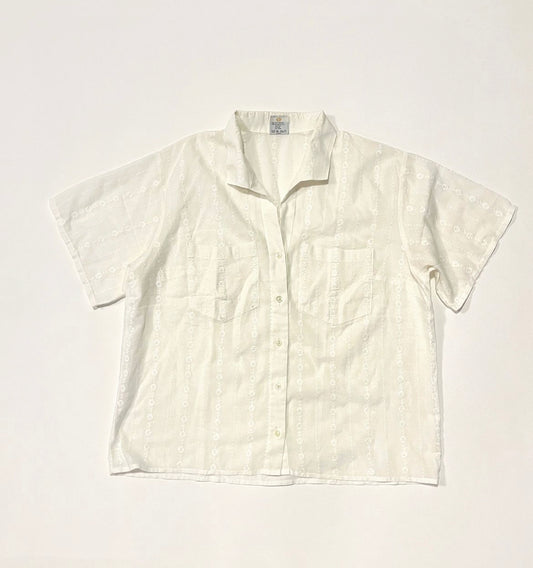White Button down