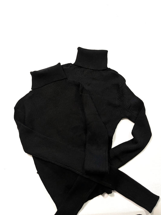 Black turtleneck
