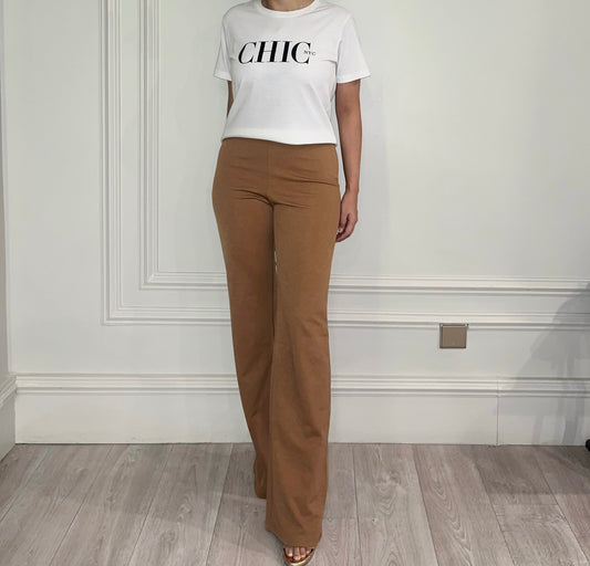Brown high waist
