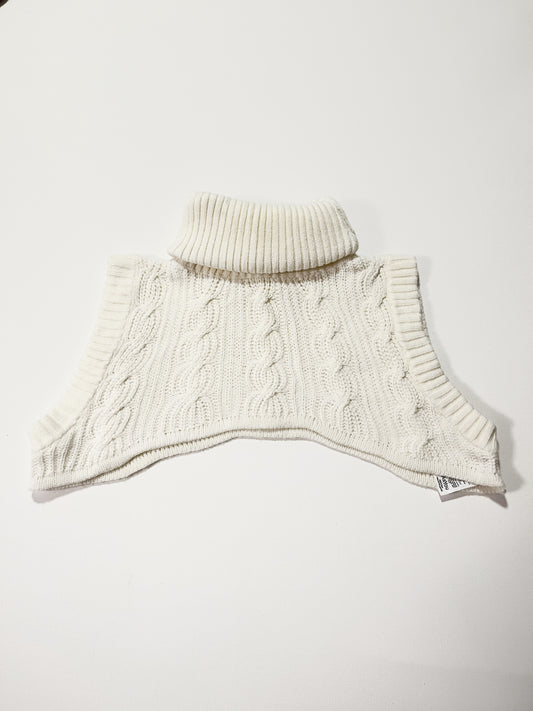 Knitted turtleneck collar