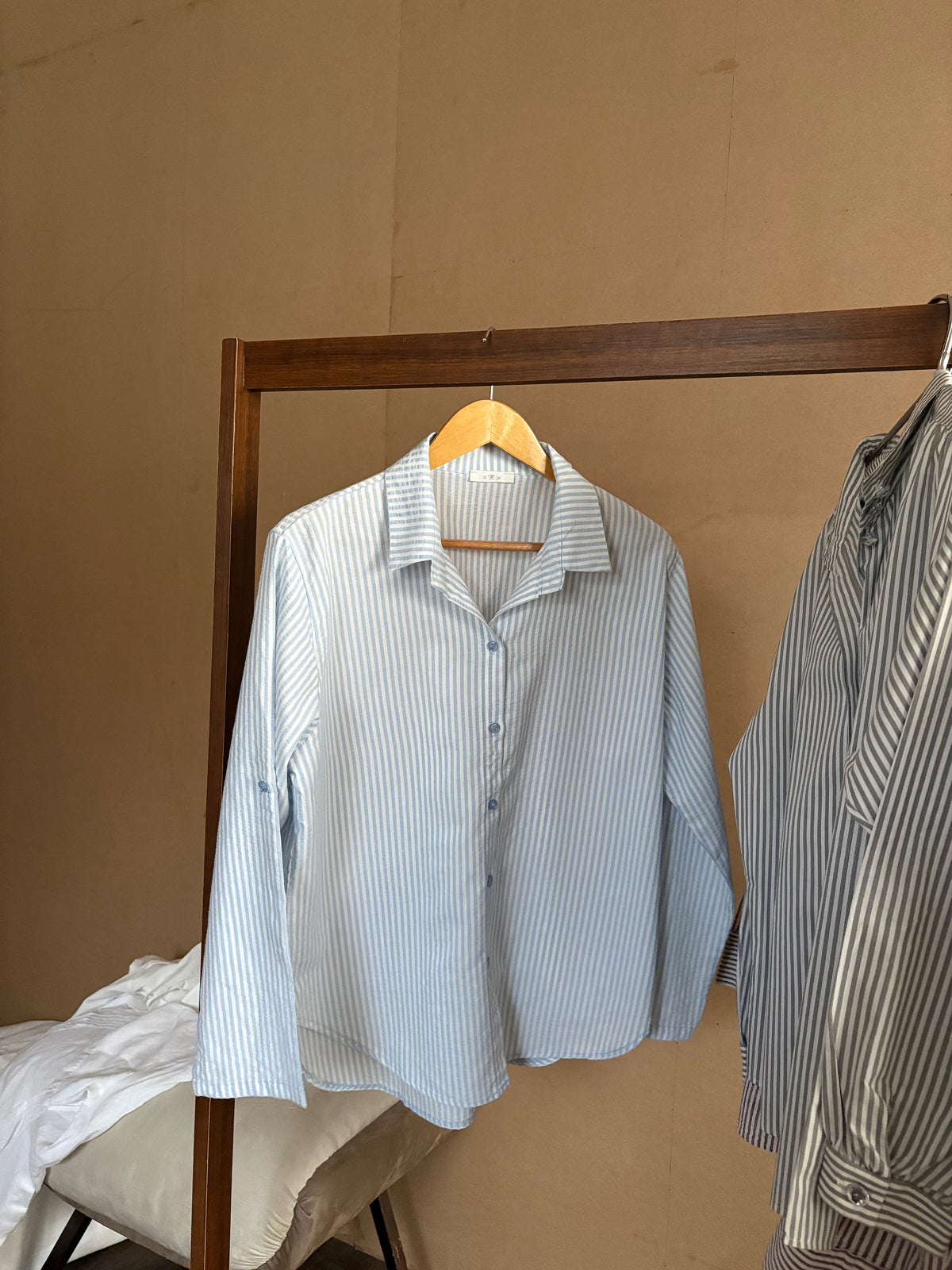 Blue white