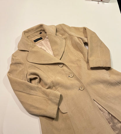 Beige suede