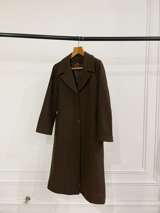 Brown long coat