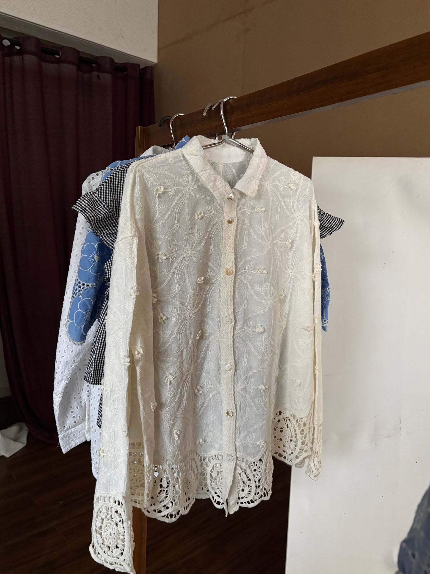 White crochet