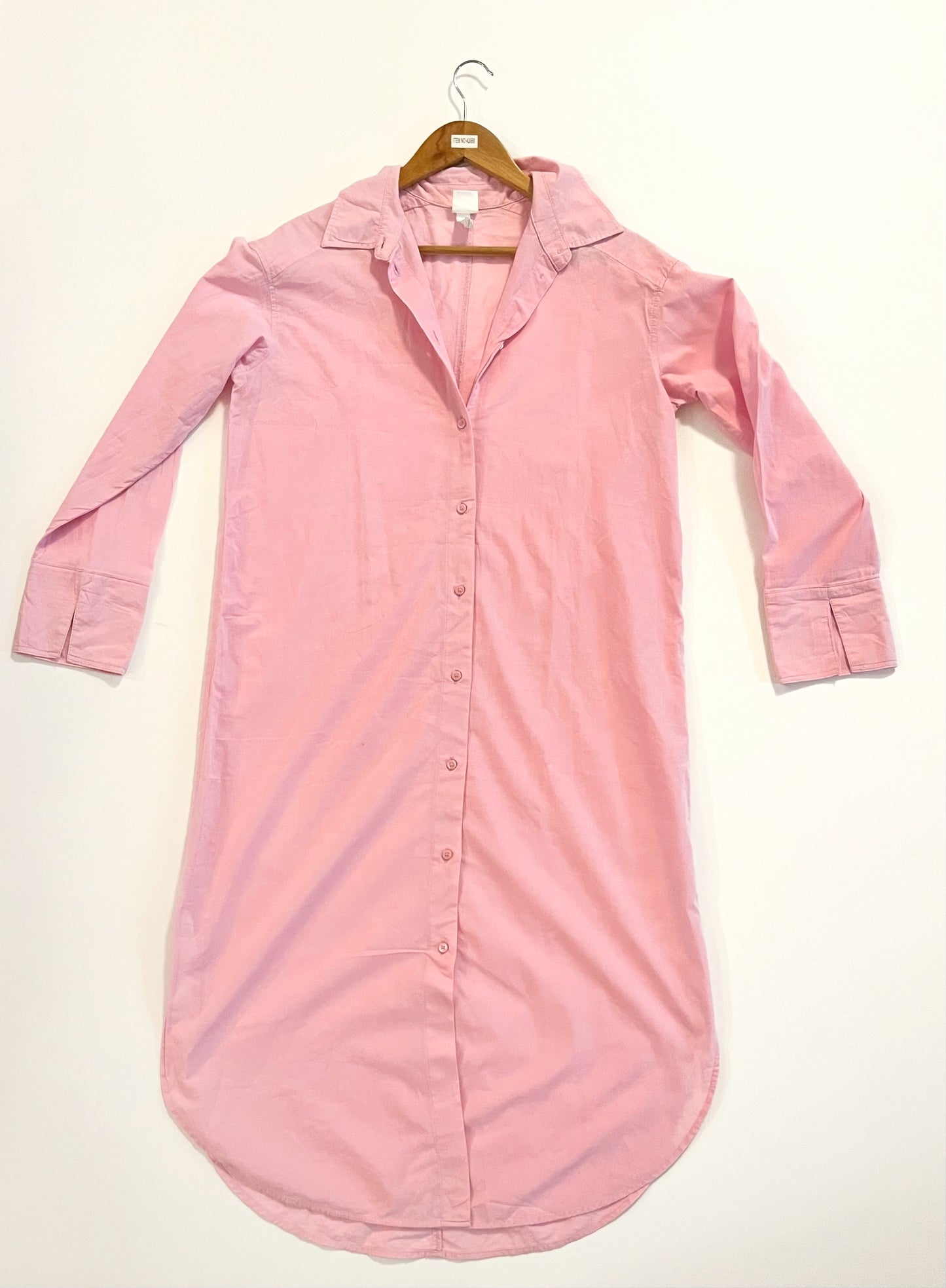 H&M long button down