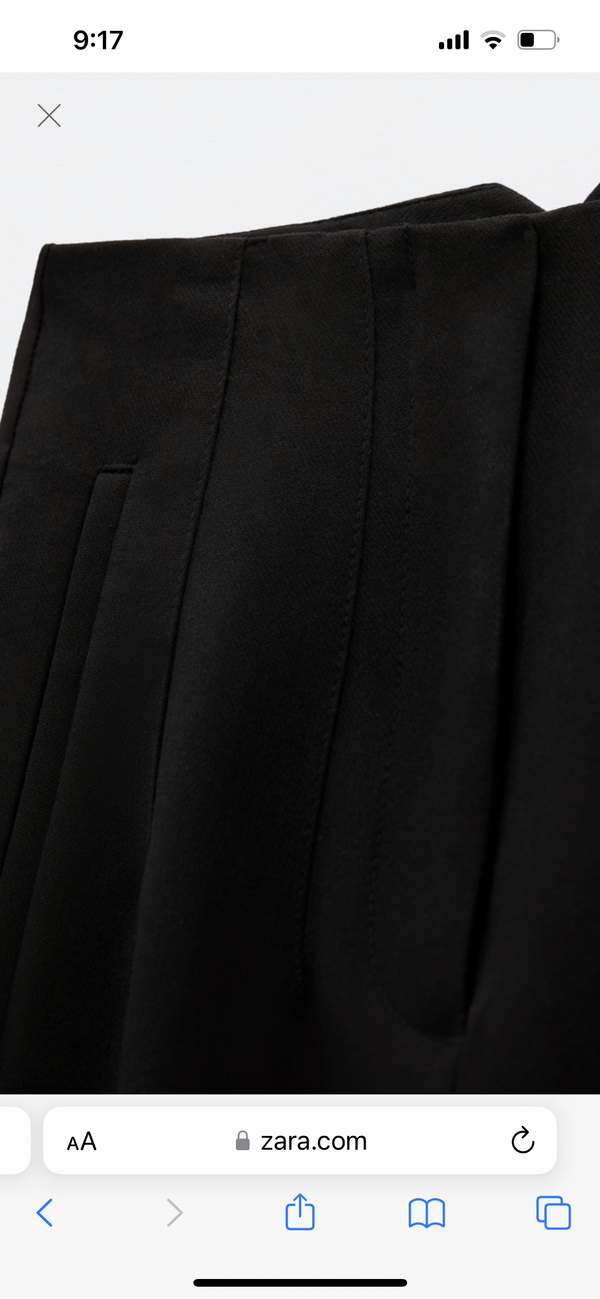 Zara High waist trousers