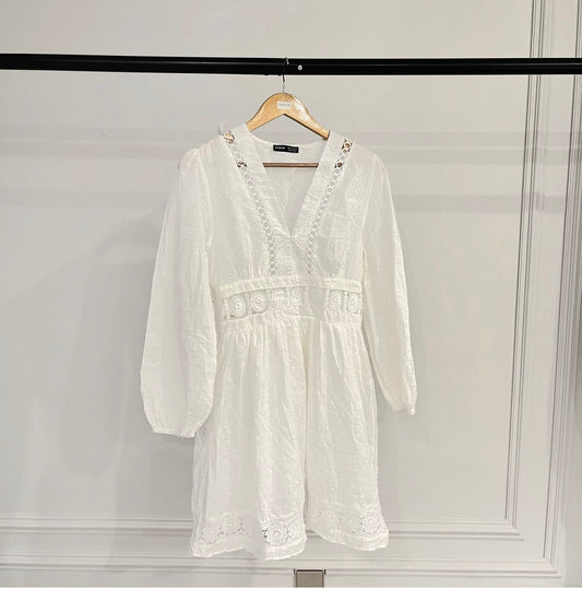 White summer dress